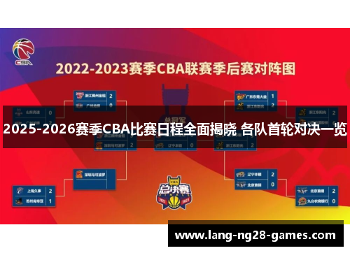 2025-2026赛季CBA比赛日程全面揭晓 各队首轮对决一览 2025-2026赛季CBA比赛日程全面揭晓 各队首轮对决一览