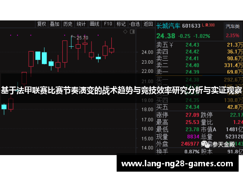 基于法甲联赛比赛节奏演变的战术趋势与竞技效率研究分析与实证观察 基于法甲联赛比赛节奏演变的战术趋势与竞技效率研究分析与实证观察